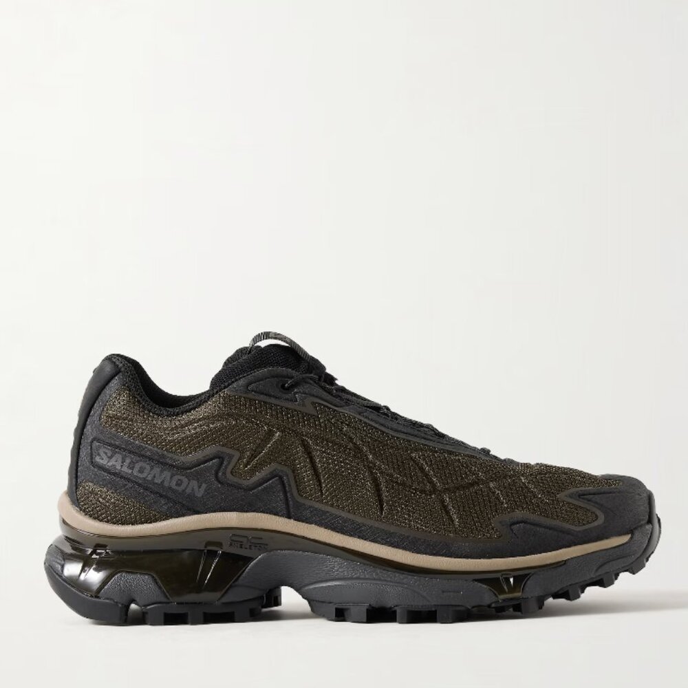 SALOMON XT-SLATE rubber-trimmed mesh sneakers